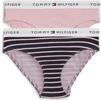 Tommy Hilfiger Underwear Bikinislip 2 PK BIKINI PRINT (2-St) mit Logobund