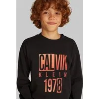 Calvin Klein Jeans Sweatshirt GRADIENT GRAPHIC CN mit großem Logodruck