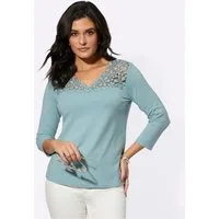 creation L T-Shirt Modal-Mix-Shirt Kurzarm