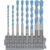 BOSCH Mehrzweckbohrer EXPERT HEX-9 Multi Construction Pick & Click Set, 3–8 mm 2608901455
