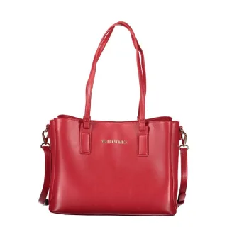 Mario Valentino Rosso Polyurethan Damenhandtasche