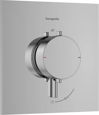 Hansgrohe Thermostat Unterputz Ecostat Comfort E Fertigset 1 Verbraucher chrom, 33710000 33710000