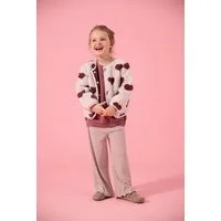 KIDS ONLY Jerseyhose KMGMAUDE LIFE STRIPE WIDE PANT JRS NOOS