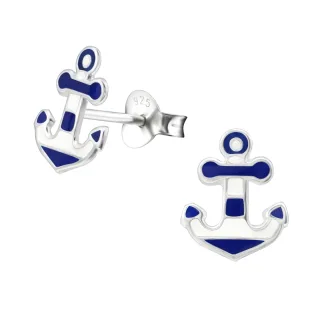 Anker Ohrringe aus 925 Silber
