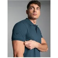 Trigema Poloshirt TRIGEMA Slim Fit Poloshirt aus DELUXE-Piqué (1-tlg)
