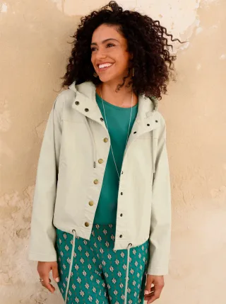 Inspirationen Anorak mit Kapuze