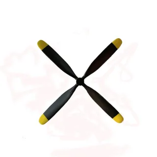 VolantexRC 768-1 Mustang P-51D 750mm Warbird RC Aiprlane Spare Part 4-Blade 3.0mm Propeller