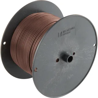 HERTH&BUSS Kabel, FLY, 1x 0,75mm², PVC braun - 51274206007