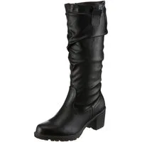 Aniston SHOES Stiefel Slouchy Schaft mit Raffungen