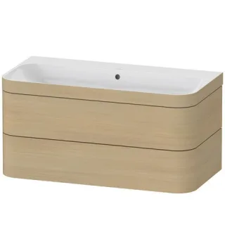 Duravit Happy D.2 Plus c-bonded Set wandhängend Mediterrane Eiche Matt 975x490x480 mm - HP4638N7171 HP4638N7171