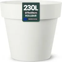 Kreher Pflanzkübel Rollbarer XXL Pflanzkübel "LIKE" Ø 79 cm in verschiedenen Farben (1 St)