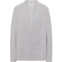 CECIL Strickweste TOS_Cosy Open Cardigan luna grey melange
