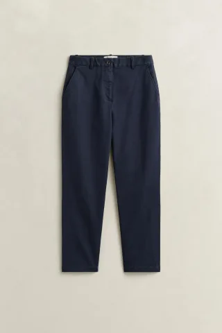 GANT - Classic Slim Fit Chinohose evening blue - Gr. - 38