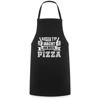 Spreadshirt Kochschürze Pizza Lustiger Spruch Pizzabäcker Italien Kochschürze, (1-tlg)
