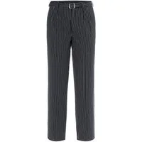 Karlowsky Fashion Arbeitshose KARLOWSKY Herren Kochhose JACK Schwarz/Weiß Nadelstreifen
