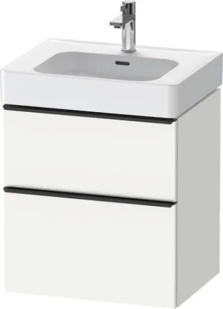 Duravit D-Neo Waschtischunterbau wandhängend Weiß Matt 584x452x625 mm - DE43760BD180000 DE43760BD180000