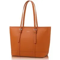 TAN.TOMI Shopper Damen Handtasche Aktentasche Große Businesstasche Elegante, 10,5 Zoll Schlüsselring Mit 3 Fächern Umhängetasch Bürotasche
