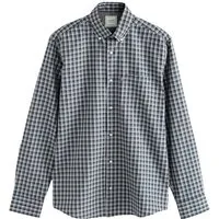 Next Langarmhemd Bügelleichtes Regular Fit Oxford-Button-down-Hemd (1-tlg)