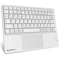 Fintie Kabellose Bluetooth Tastatur mit Touchpad, Deutsch Layout Tastatur Tablet-Tastatur (für iPad, Samsung, Lenovo Tablets, iPhone, Smartphone, Android-Tablets)