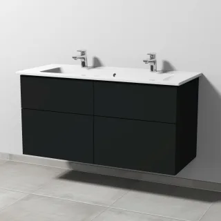 Sanipa 3way Keramik-Set Keramik-Waschtisch und Unterbau (SP329) SP3291V