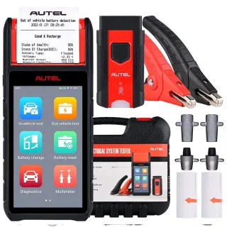 [EU Direct] Autel MaxiBAS BT608E Car Battery Tester Scanner 12V 24V 100-3000 CCA Battery Analyzer All System Diagnostic