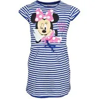 Disney Sommerkleid Disney Minnie Maus Kinder Mädchen Sommerkleid Kleid 100% Baumwolle, Gr. 92 bis 128