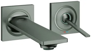 GROHE 2-Loch Waschtisch Unterputzarmatur Allure 19309_2 FMS Ausl. 154mm hard graphite gebürstet, 193 19309AL2