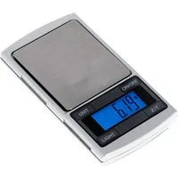 Adler Präzisionswaage AD 3168, digital, Feinwaage, mit beleuchteter LCD Anzeige, silber