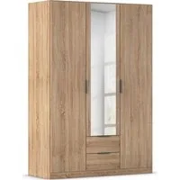 rauch Kleiderschrank Drehtürenschrank Schrank Garderobe Ankleide Schlafzimmer LAGOA (3 verschiedene Ausstattungen BASIC/CLASSIC/PREMIUM (inkl. SOFT-CLOSE) geräumige Schubladen, 3 Breiten, optional mit Aufsatz MADE IN GERMANY