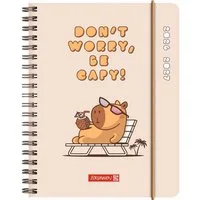 Baier & Schneider Schülerkalender Schülerkalender 2026/2027 "Capy", A6, Kunststoff