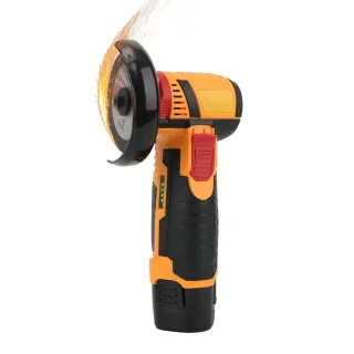 Brushless Motor 3 Inch Cordless Angle Grinder 550W High Power Grinding and Cutting Tool Rechargeable Lithium Battery Pac