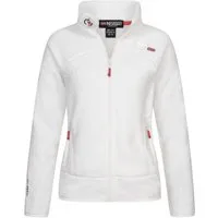 Geographical Norway Fleecejacke Damen Teddy Fleece Jacke Herbst Frühlings Jacke Sweater Übergangsjacke