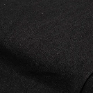 Baumwoll-Leinen-Mischgewebe "Natural", schwarz