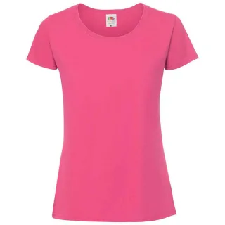 Fruit of the Loom - "Iconic" T-Shirt für Herren (Fuchsie)