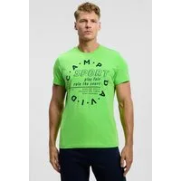 CAMP DAVID Rundhalsshirt mit Necktape