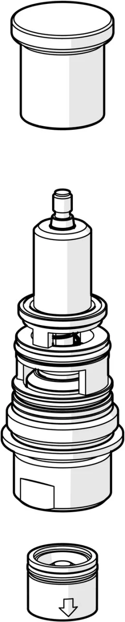Hansa Umstellung HANSA 1017135V, chrom, 1017135V 1017135V