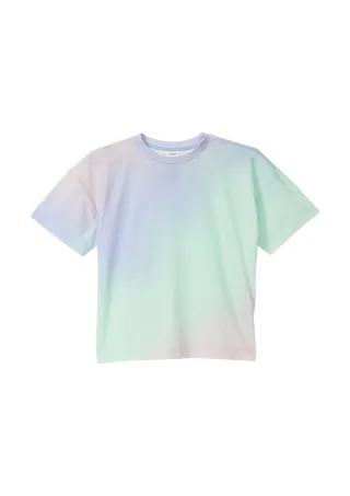 s.Oliver - T-Shirt türkis|mehrfarbig - Gr. - 146/152