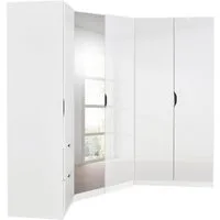 rauch Schrank-Set Freiham, (Set, 3-St), 3-teilig, schlichte Front mit ausgefrästen Eingriffen MADE IN GERMANY