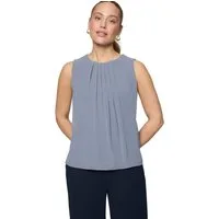 Zero Blusentop Damen mit Rundhalsausschnitt