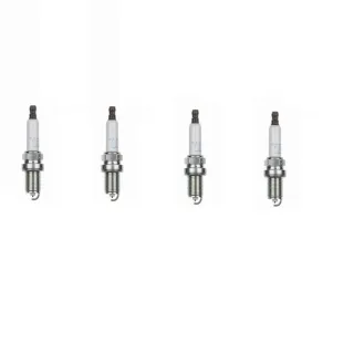 4 NGK Z?ndkerzen PFR7S8EG V-LINE Audi A3 A4 Seat Leon Skoda Octavia VW Golf