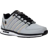 K-Swiss Rinzler Leder 2026 grau/schwarz/orange Herren Sneaker