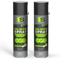Spraytive Silikonöl 2x 500ml Silikonspray – farbloses Schmiermittel & Gleitmittelspray, Made in Germany