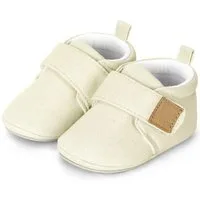 Sterntaler® Krabelschuhe uni Krabbelschuh (1-tlg) Krabbelschuhe Baby mit Klettverschluss und Anti-Rutsch-Sohle