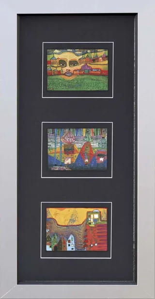 Kunstdruck HUNDERTWASSER