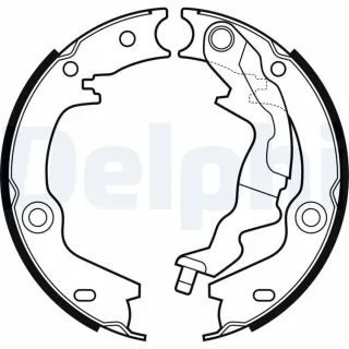Delphi Bremsbacken hinten Kia Cerato 1,6
