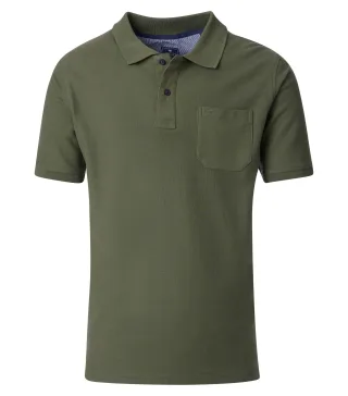 REDMOND - Polo-Shirt grün - Gr. - M