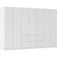 rauch Drehtürenschrank Schrank Garderobe MAINZ Breiten 91/136/181/226/271/315/360, Höhe 210cm (3 verschiedene Ausstattungen BASIC/CLASSIC/PREMIUM (inkl. SOFT-CLOSE) grifflose Front, Außentüren mit Push-to-Open Funktion MADE IN GERMANY