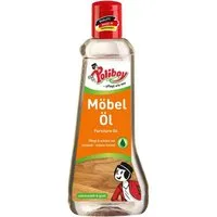 poliboy Möbel Öl - ohne Lösemittel - 200 ml Möbelreiniger (Holzpflegemittel für Naturmöbel - Made in Germany)