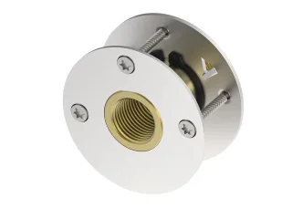 Tece flex Wanddurchführung universell m. Druckr. Rp1/2"xRp1/2" Siliziumbronze, 708706 708706