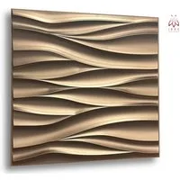 IKHEMalarka 3D Wandpaneel 3D Paneele PVC Kunststoffpaneele, BxL: 50,00x50,00 cm, 0,25 qm, (1 Stück, 3D Wandpaneele Deckenpaneele) hochwertige & harte PVC 3D Platten Wand & Decke